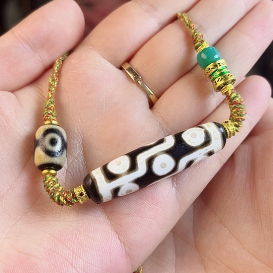 玛瑙/玉髓颈饰合金