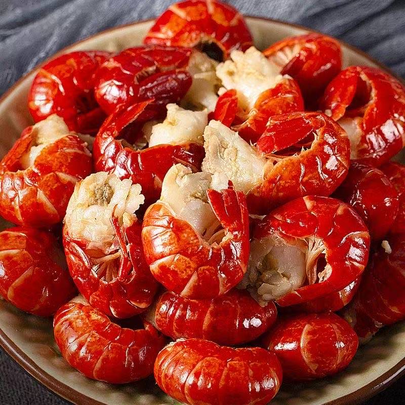 【顺丰发货】精选5包新鲜虾尾外赠2包调料/活虾鲜剥/80-100粒/包相T4.17