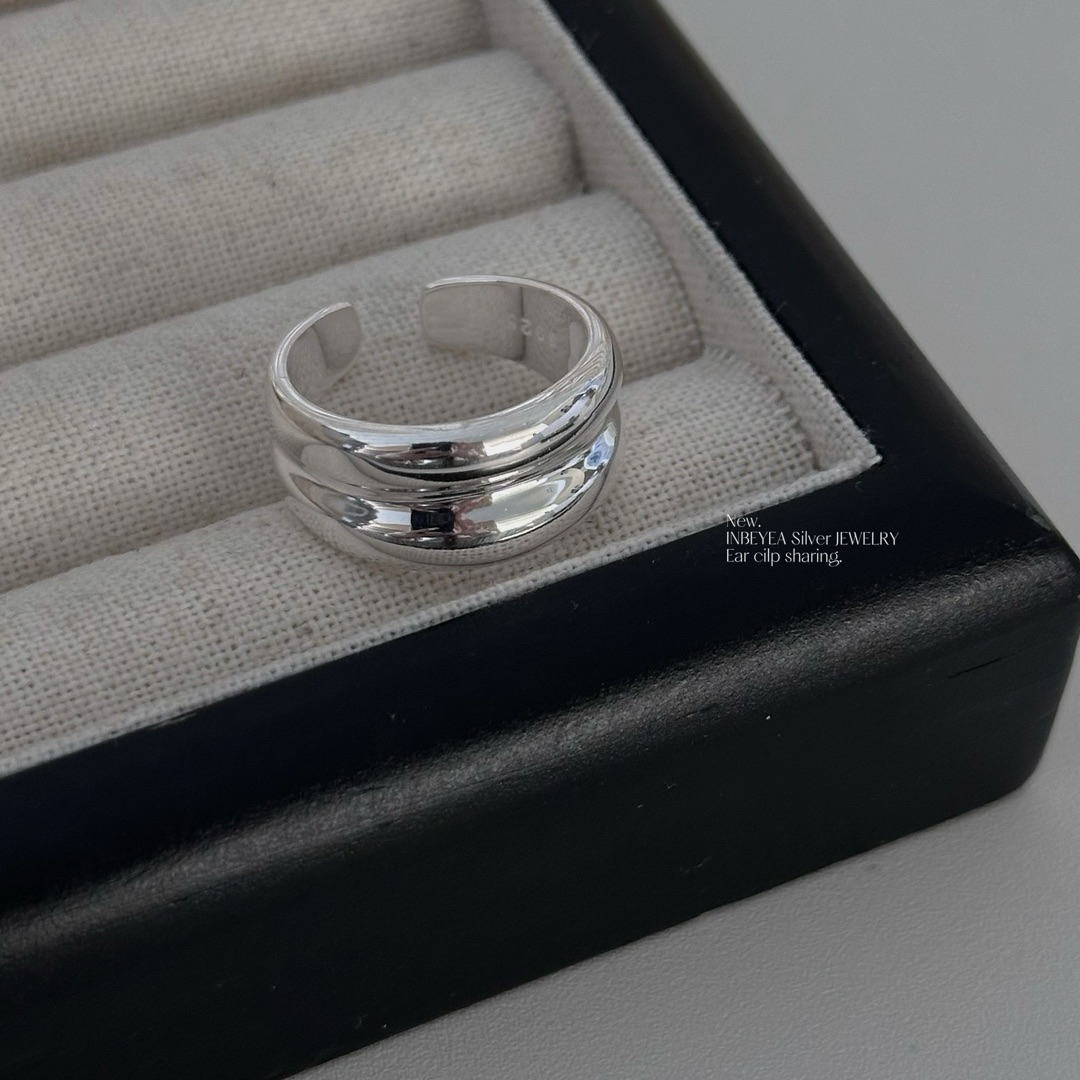 925银戒指 双层戒指 13932 