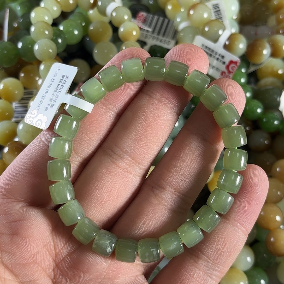 和田玉手链未镶嵌W170