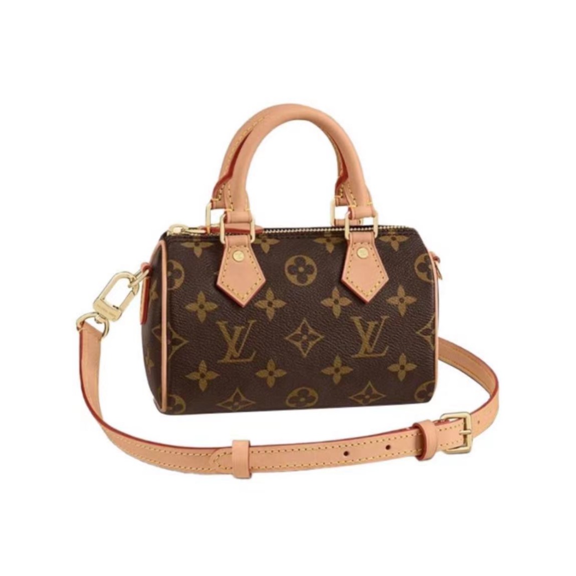 未使用 LouisVuitton/路易威登 【黑桃专属】老花speedy nano包