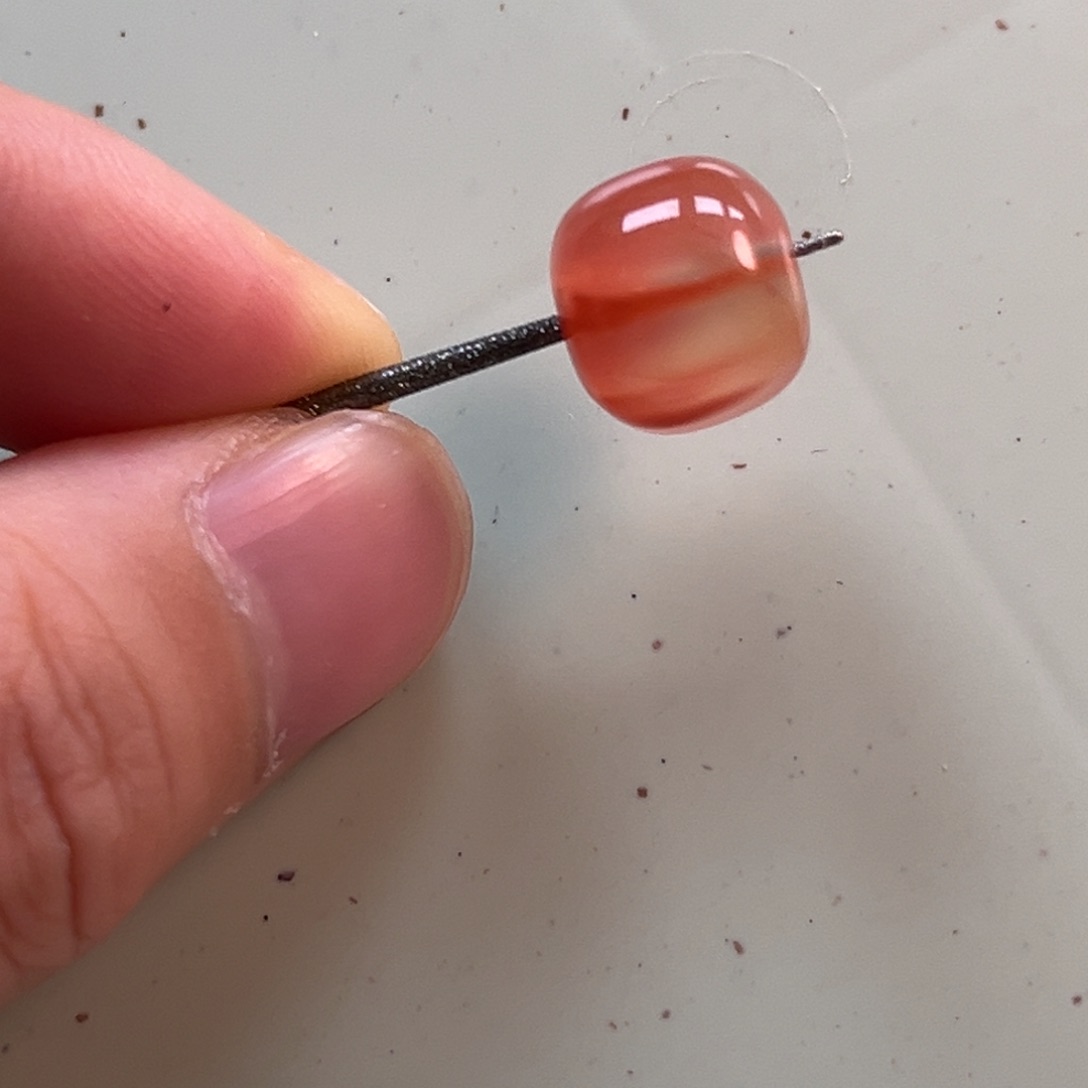 南红玛瑙配饰12x11微瑕疵未镶嵌