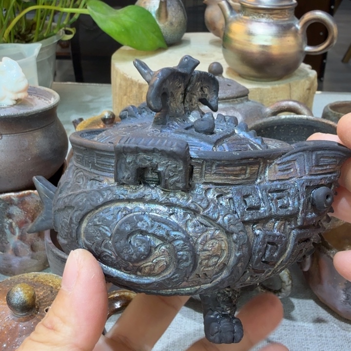 陶盘柴烧福利新品多多