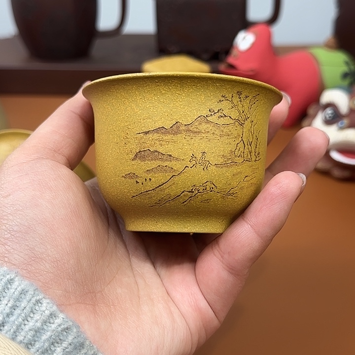 宜兴紫砂主人杯杯