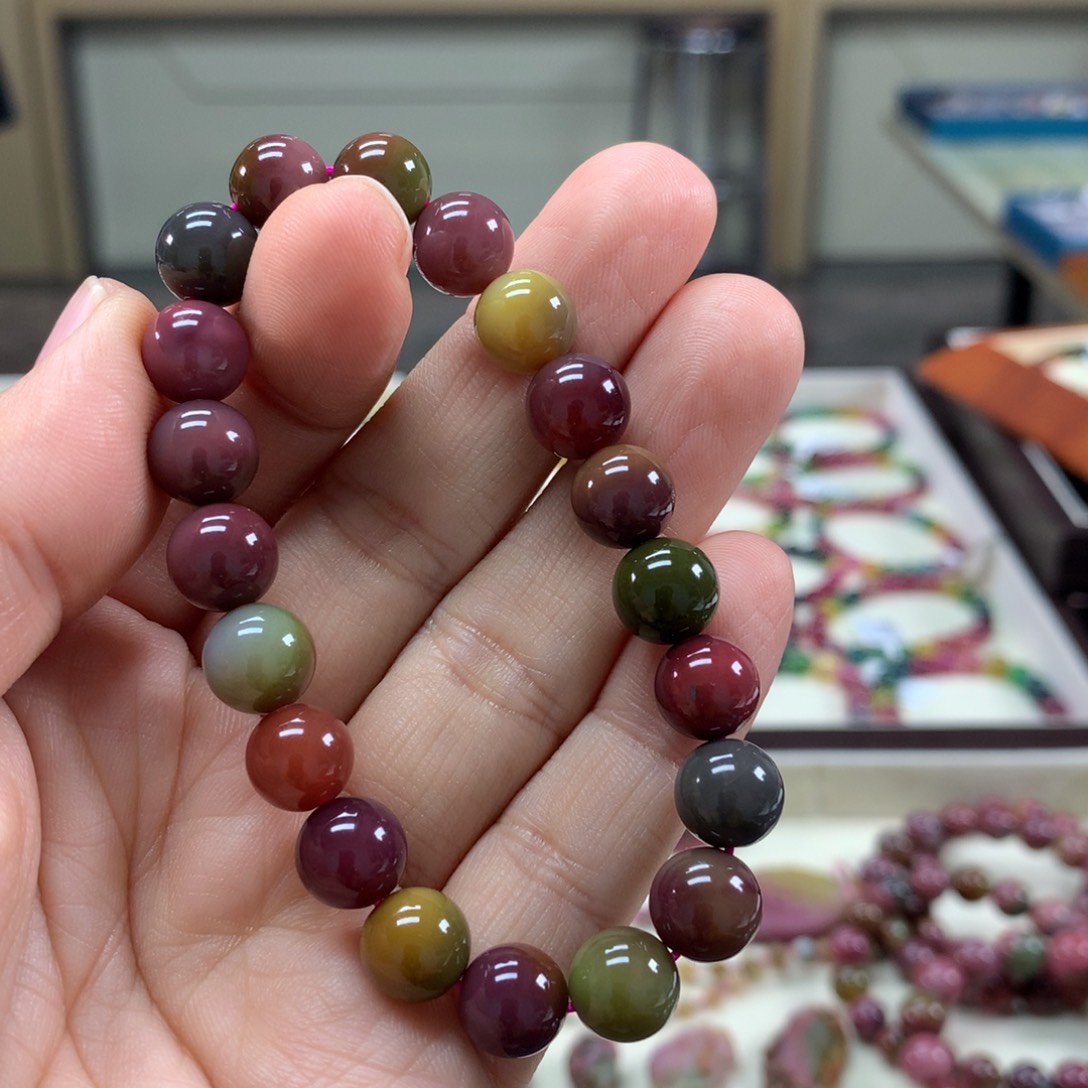 玛瑙/玉髓手链未镶嵌c****i手链盐源玛瑙