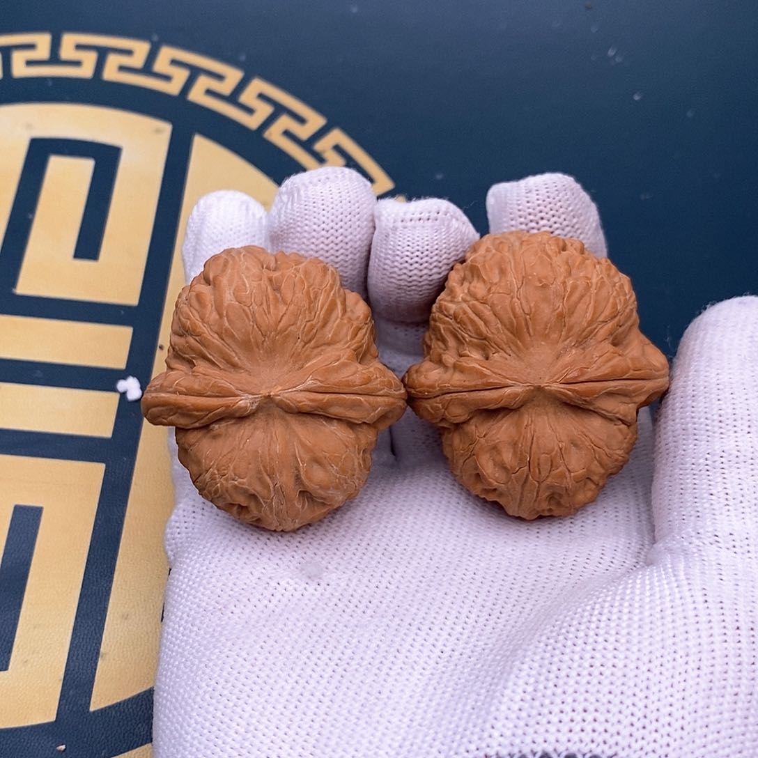 文玩核桃把件47全品元宝