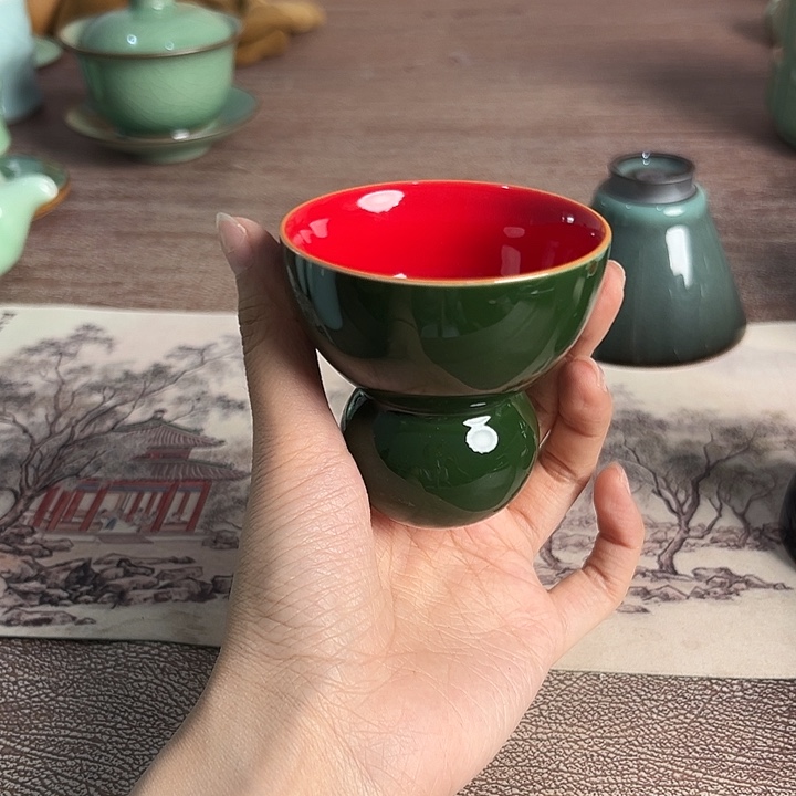小米茶器龙泉青瓷