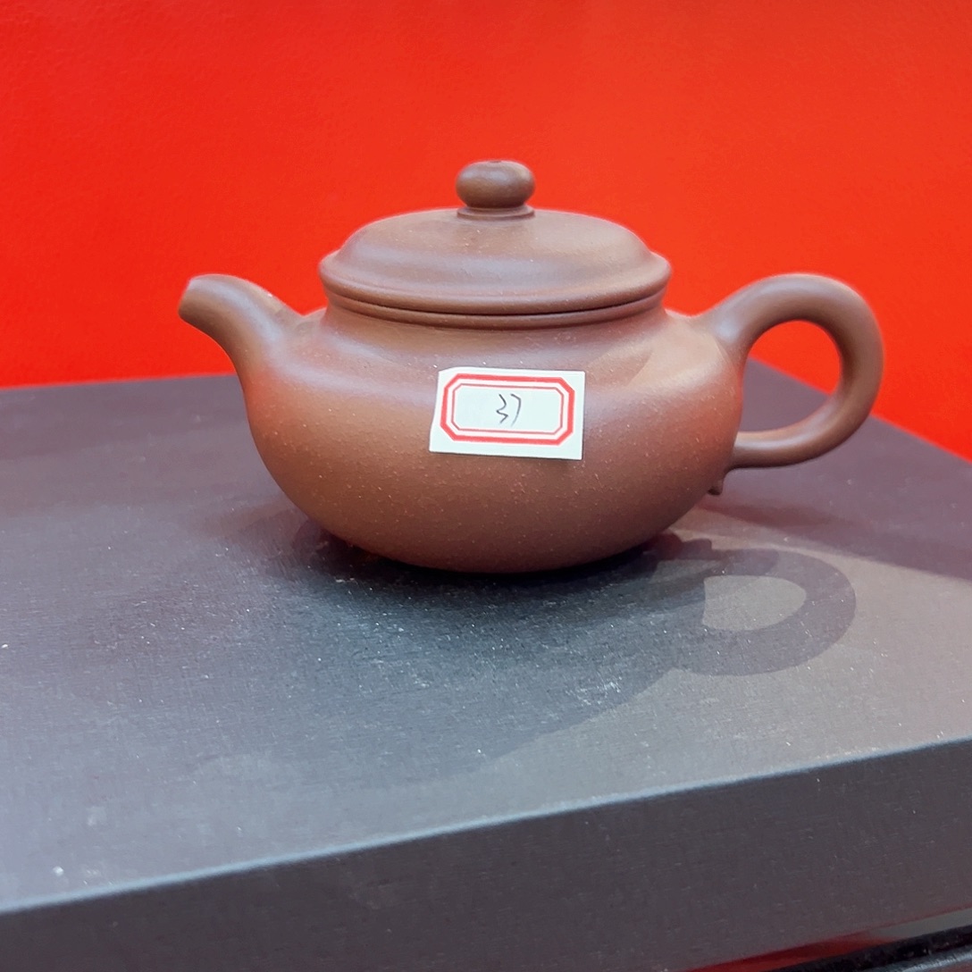 紫砂茶壶一厂紫泥37