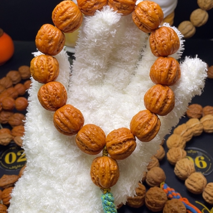 马***饰文玩核桃手串西瓜八棱