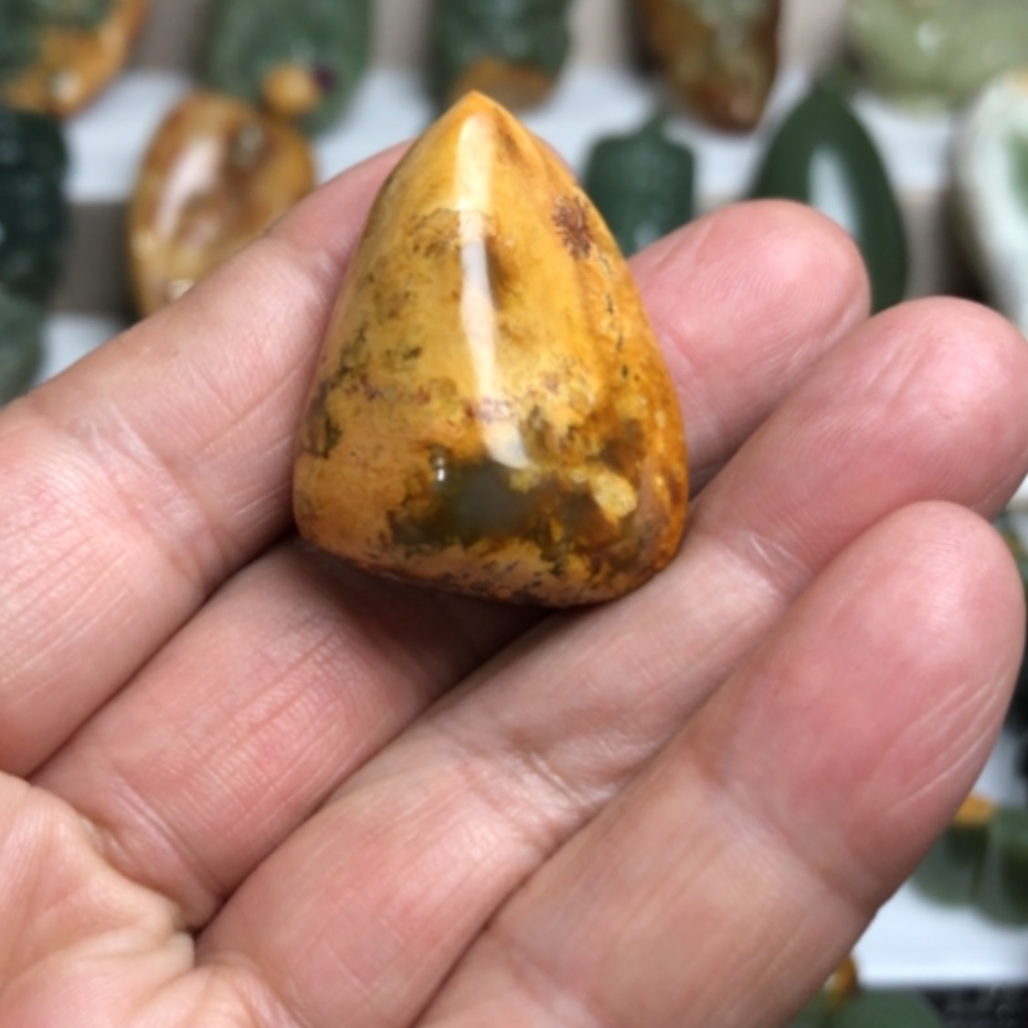 【闪购商品】岫岩河磨玉（透闪石质玉）未镶嵌挂件