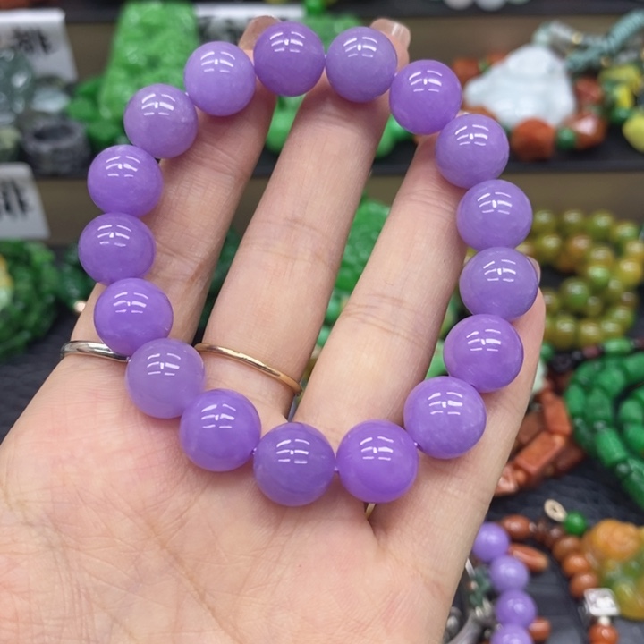 半***雅未镶嵌手链翡翠手链18