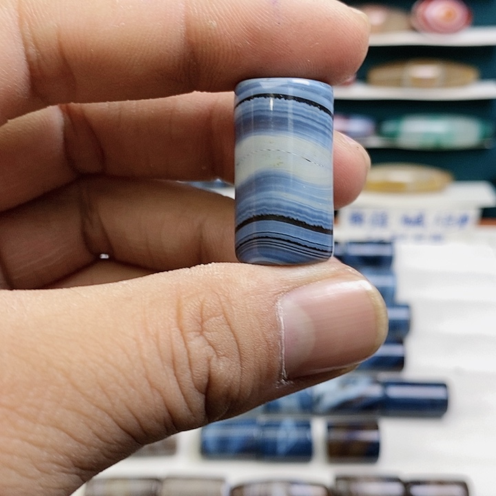 醉***地玛瑙/玉髓未镶嵌颈饰