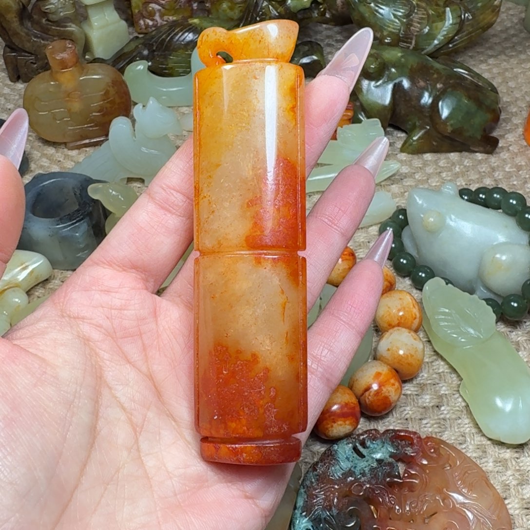 白玉菩提吊坠挂件