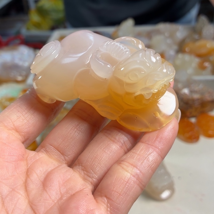 玛瑙/玉髓未镶嵌吊坠(不含链)