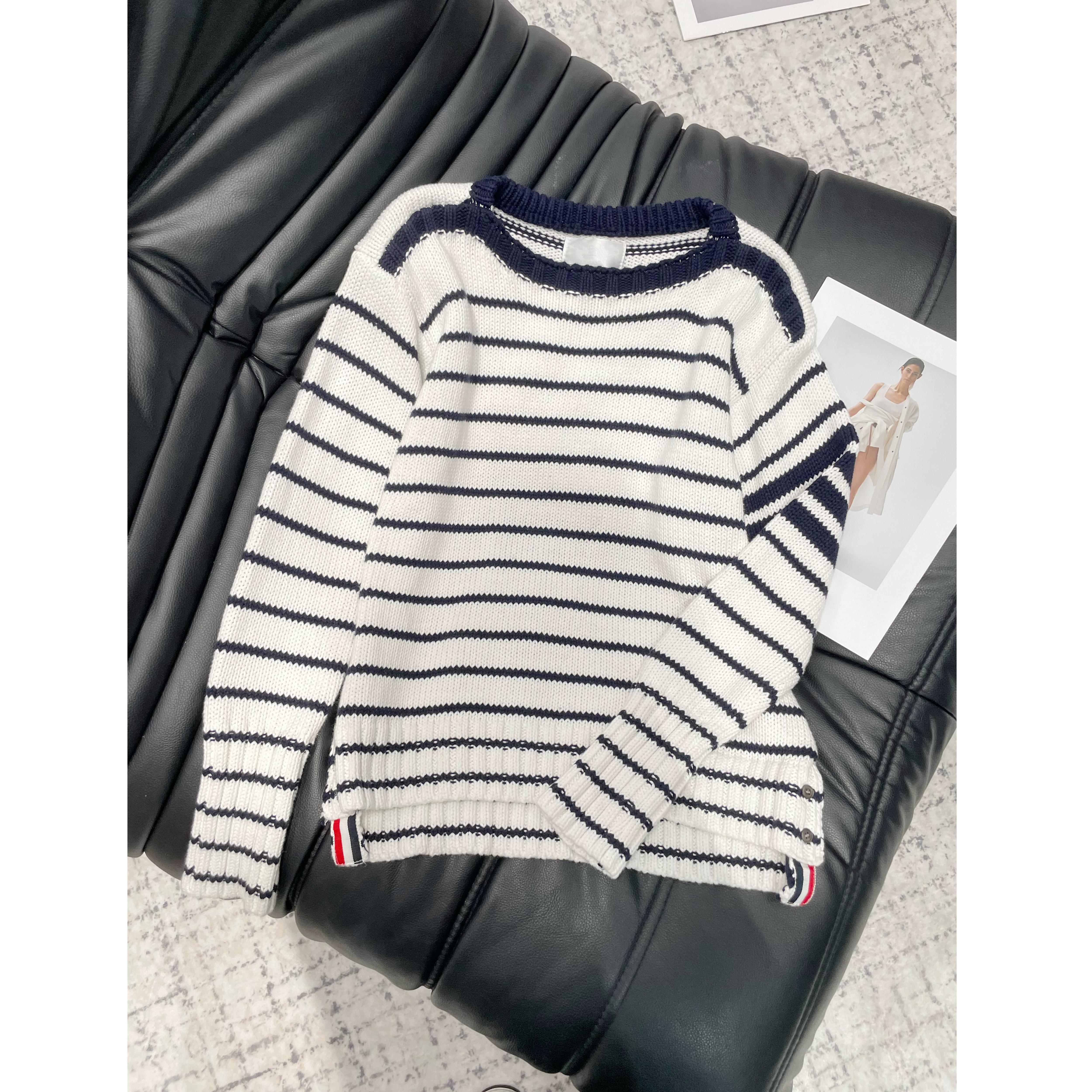 《An ni》【TB】秋冬新品时尚长袖大圆领厚款针织上衣Ani-C955