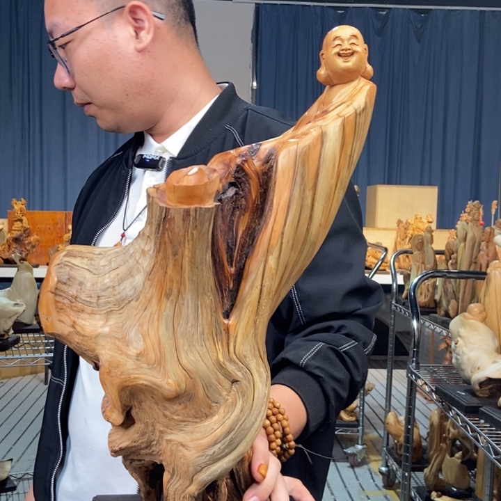 柏木（崖柏）随型摆件