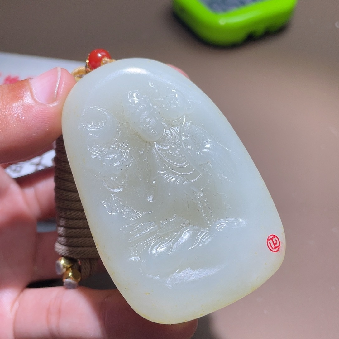 和田玉颈饰未镶嵌小**我Z6