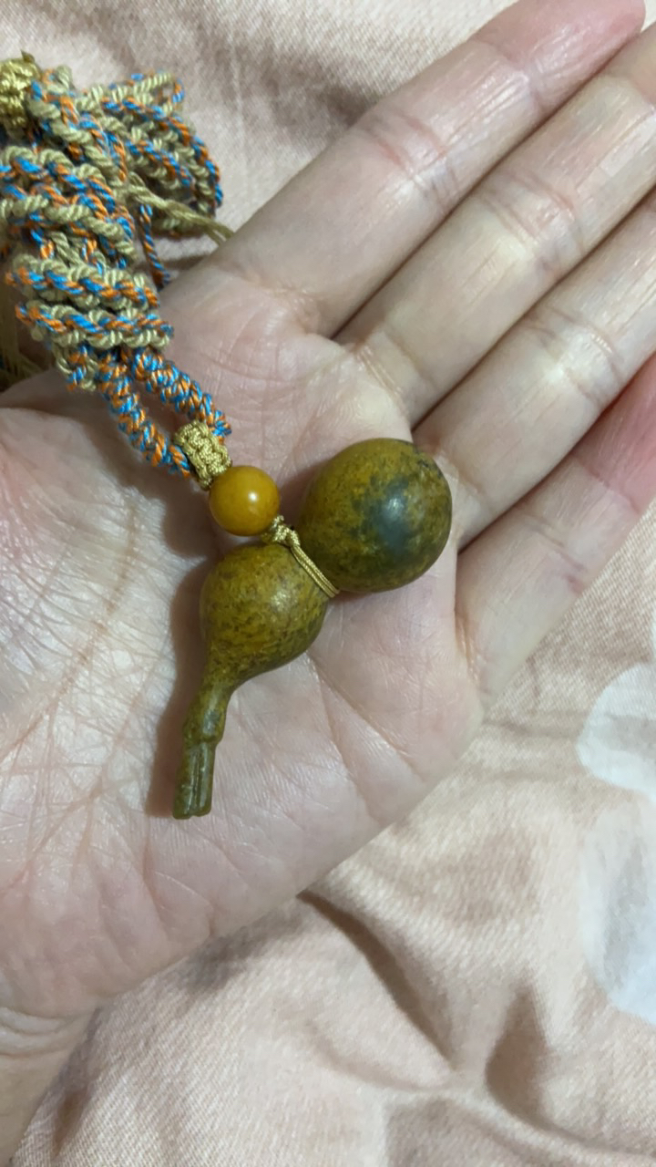 析木河磨玉葫芦吊坠