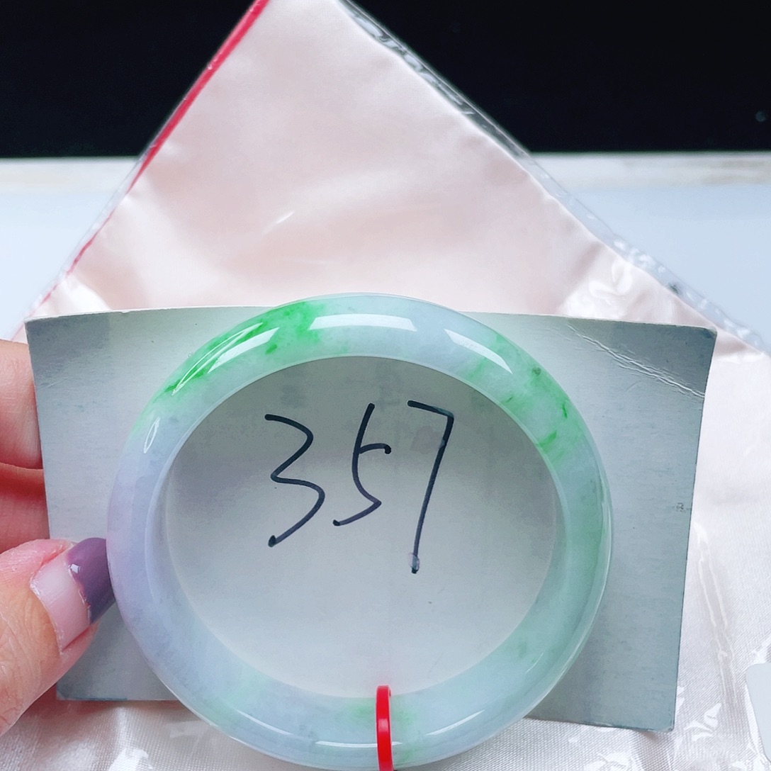 翡翠未镶嵌手镯缅甸翡翠53+