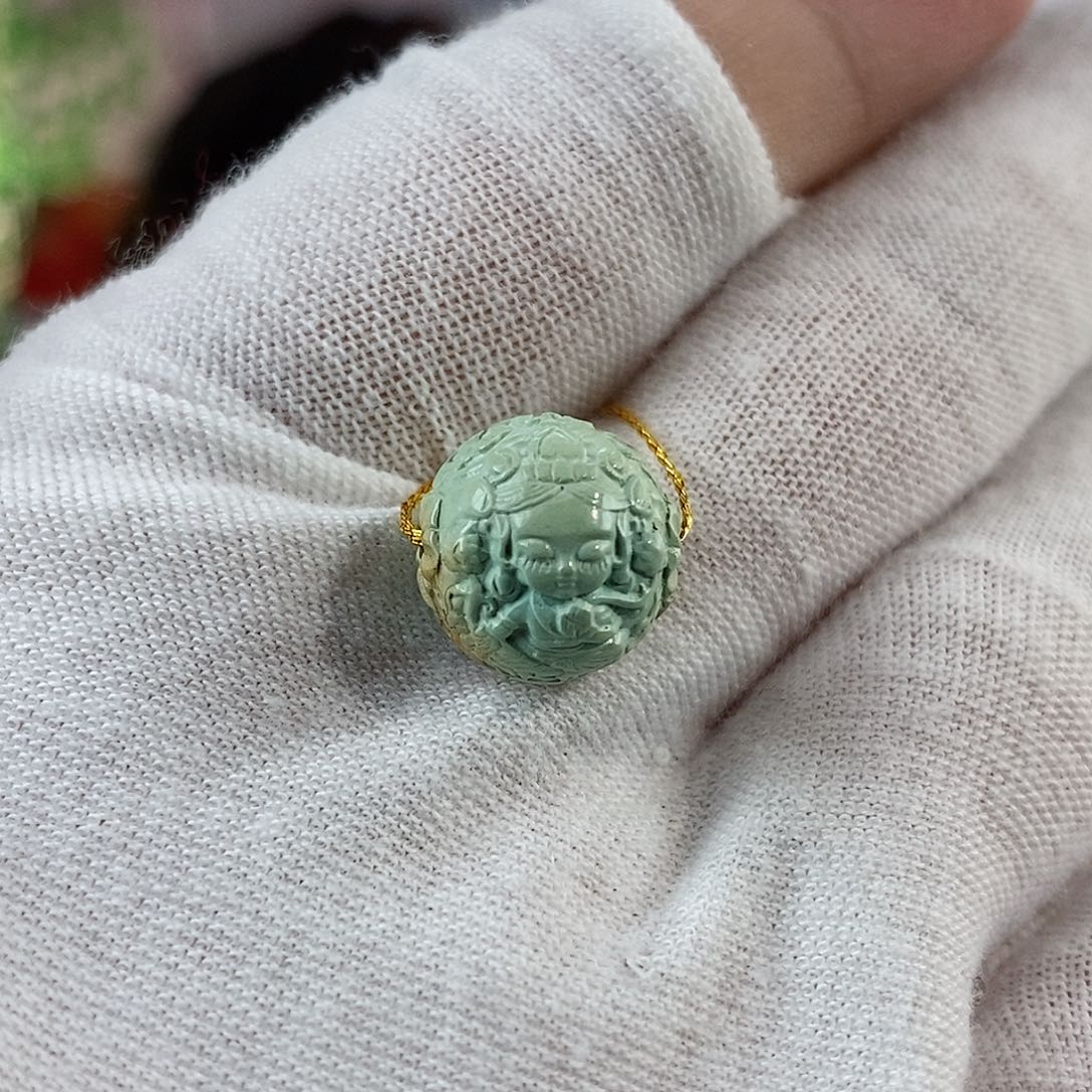 绿松石珠宝奇石未镶嵌