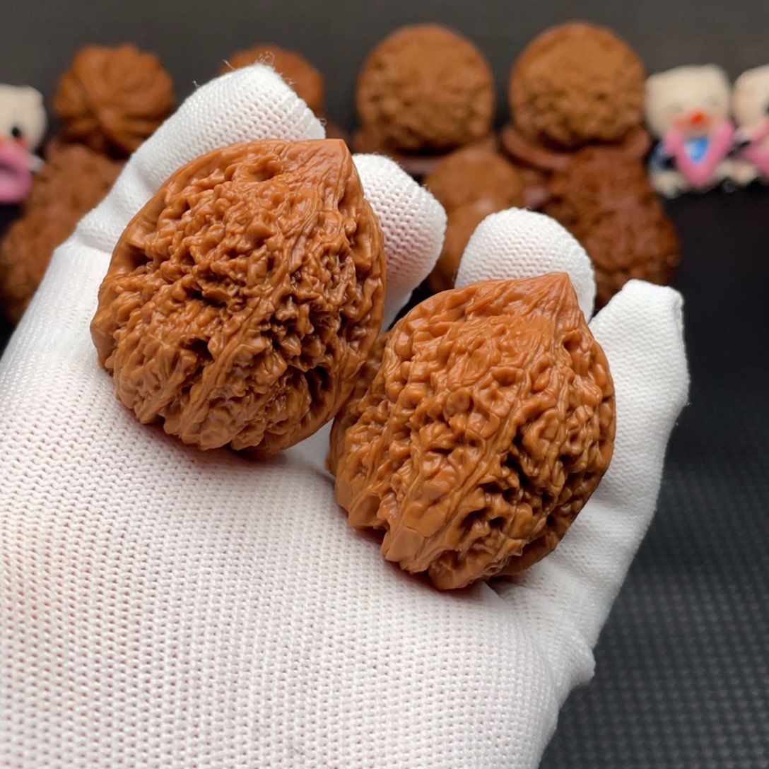 文玩核桃把件大蒜头35