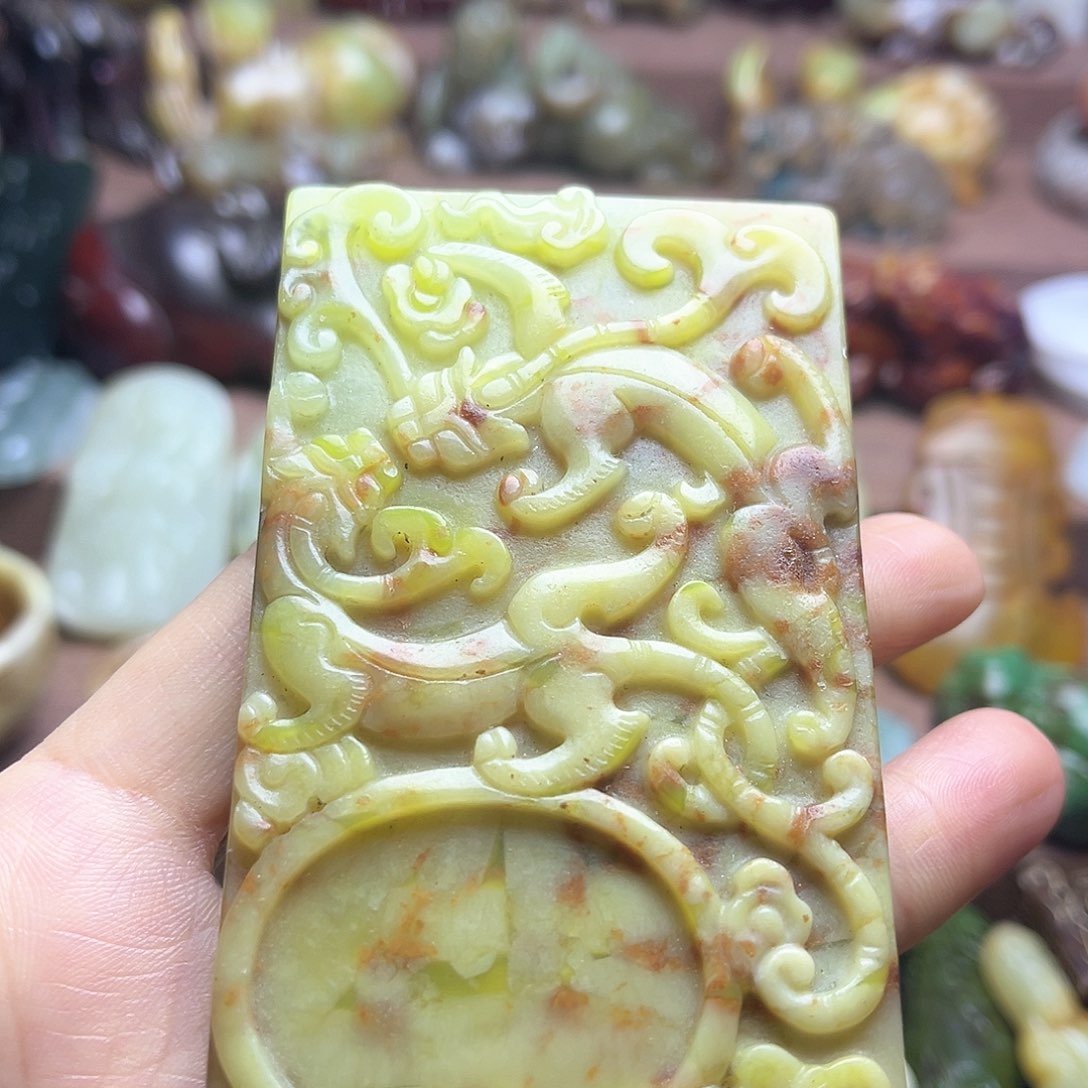 白玉菩提吊坠163。。