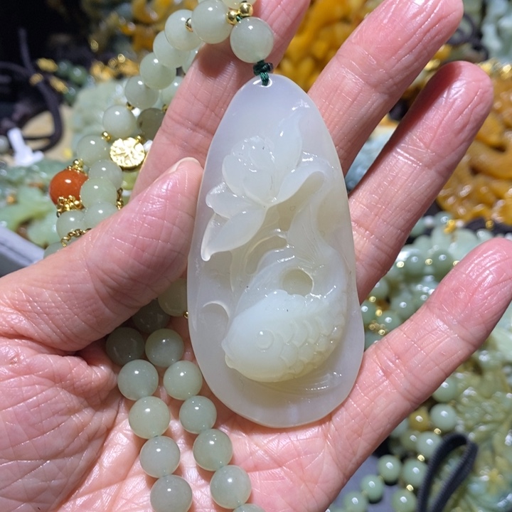 岫玉岫玉吊坠未镶嵌
