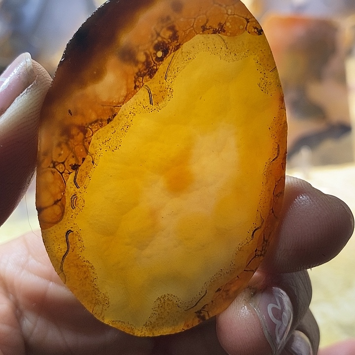 玛瑙/玉髓合金颈饰