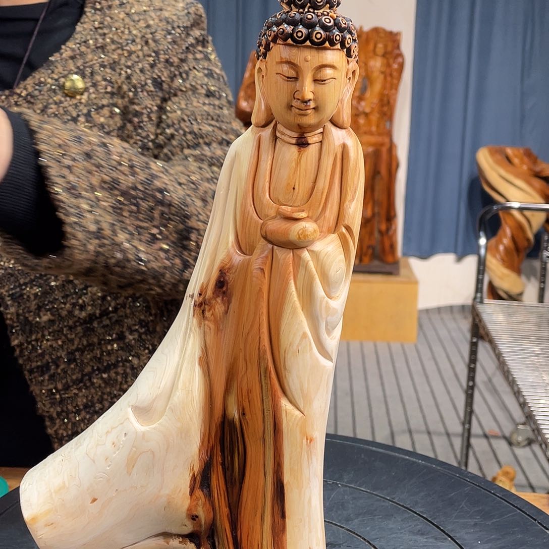 柏木（崖柏）随型艺术根雕