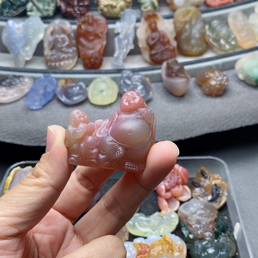 【闪购商品】未镶嵌吊坠定制玛瑙