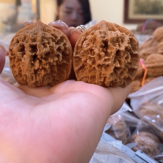 文玩核桃吊坠41乾隆官帽有修