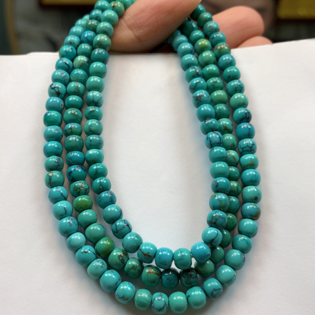 绿松石长链未镶嵌