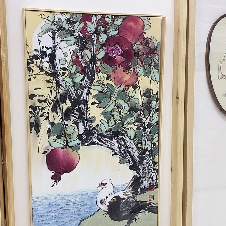 国画J*C书画作品多次参加全国