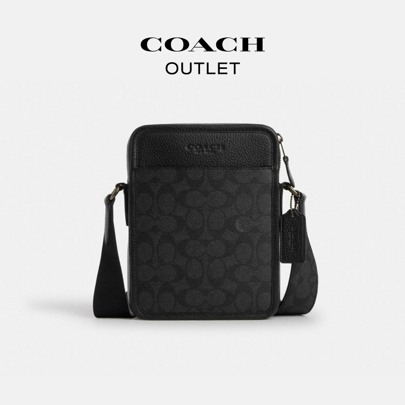 【骞挑万选】COACH/蔻驰奥莱 经典标志SULLIVAN斜挎包