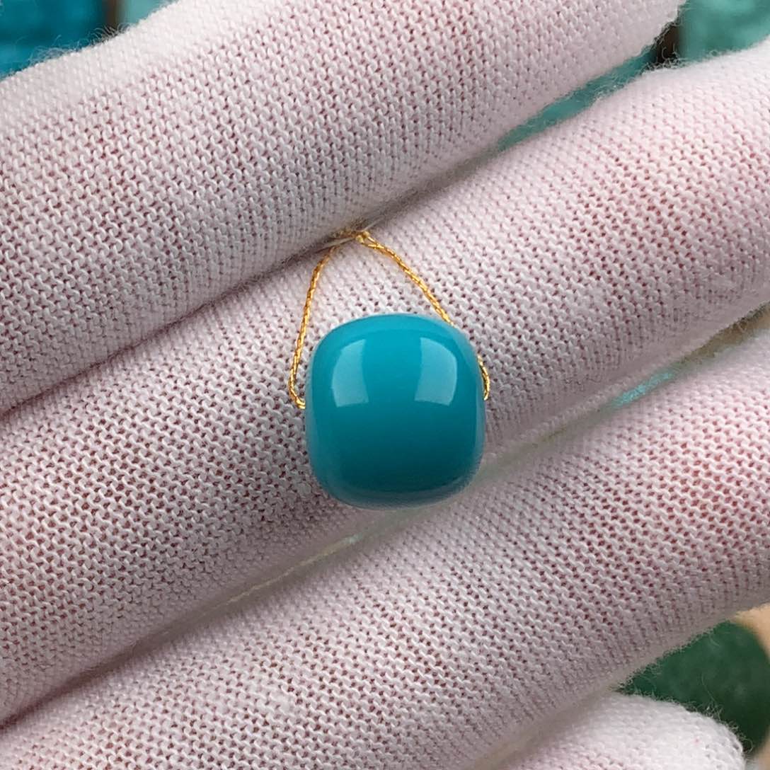 绿松石配饰未镶嵌老型卡11.6*10.7