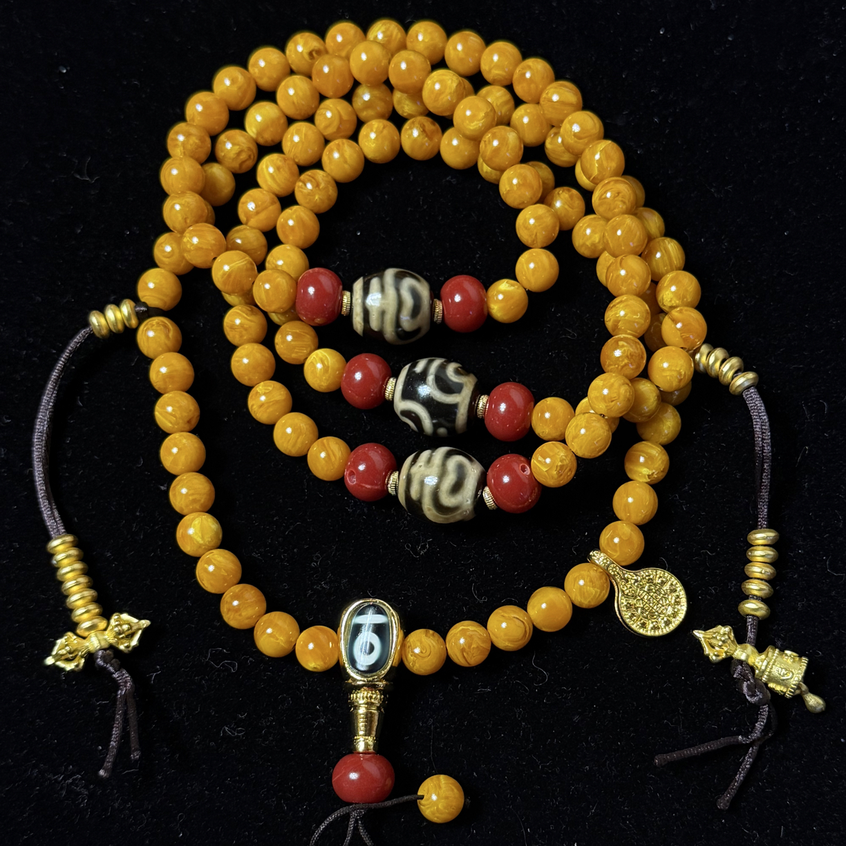 非金属亚克力手链 新款佛珠男女同款