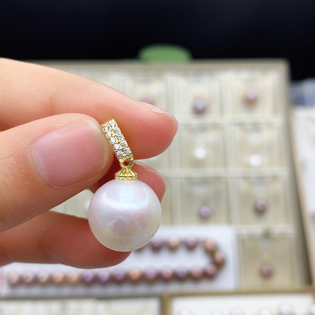 淡水珍珠颈饰合金