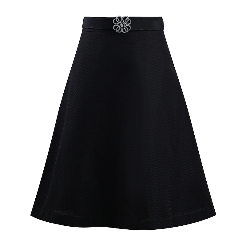 【孤品福利】女士气质显瘦半身裙A字高腰裙MJEA02WSK704B11/zb