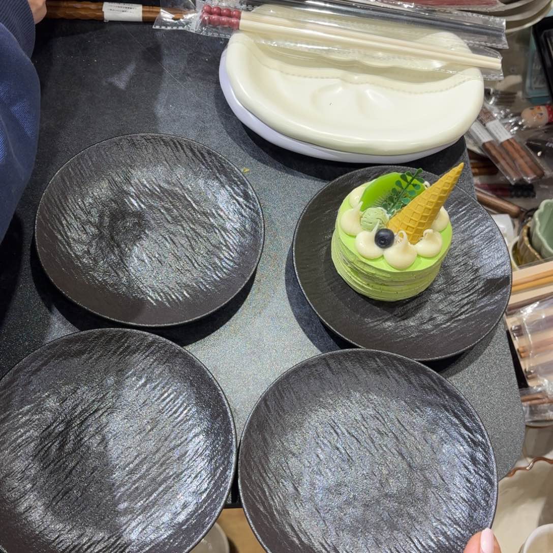 瓷四个6寸小碟子四个