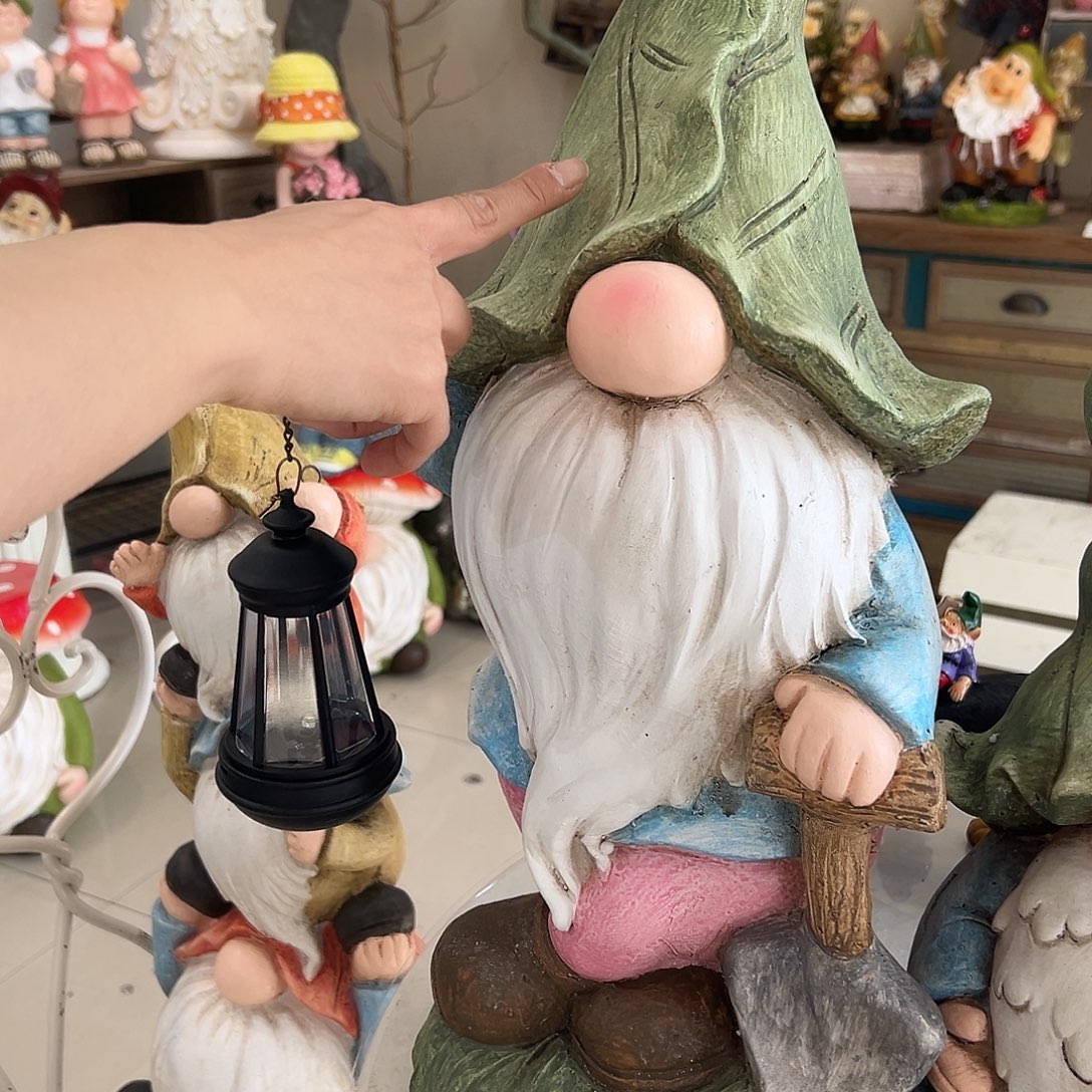 花园摆件红红火火