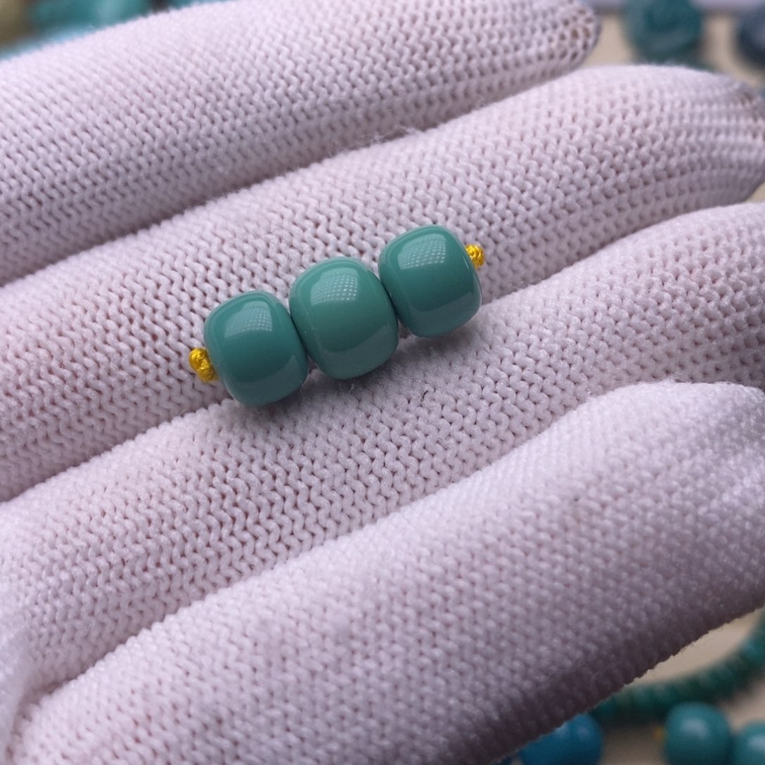 绿松石未镶嵌绿松石老型套装8.4-9.4