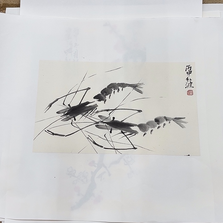 国画花鸟等动物为主料