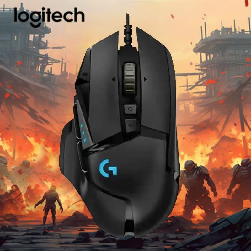 9新 Logitech/罗技 （亚古兽专属）G502hero有线鼠标主宰者鼠标