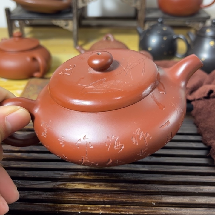 原矿紫砂半手工制作