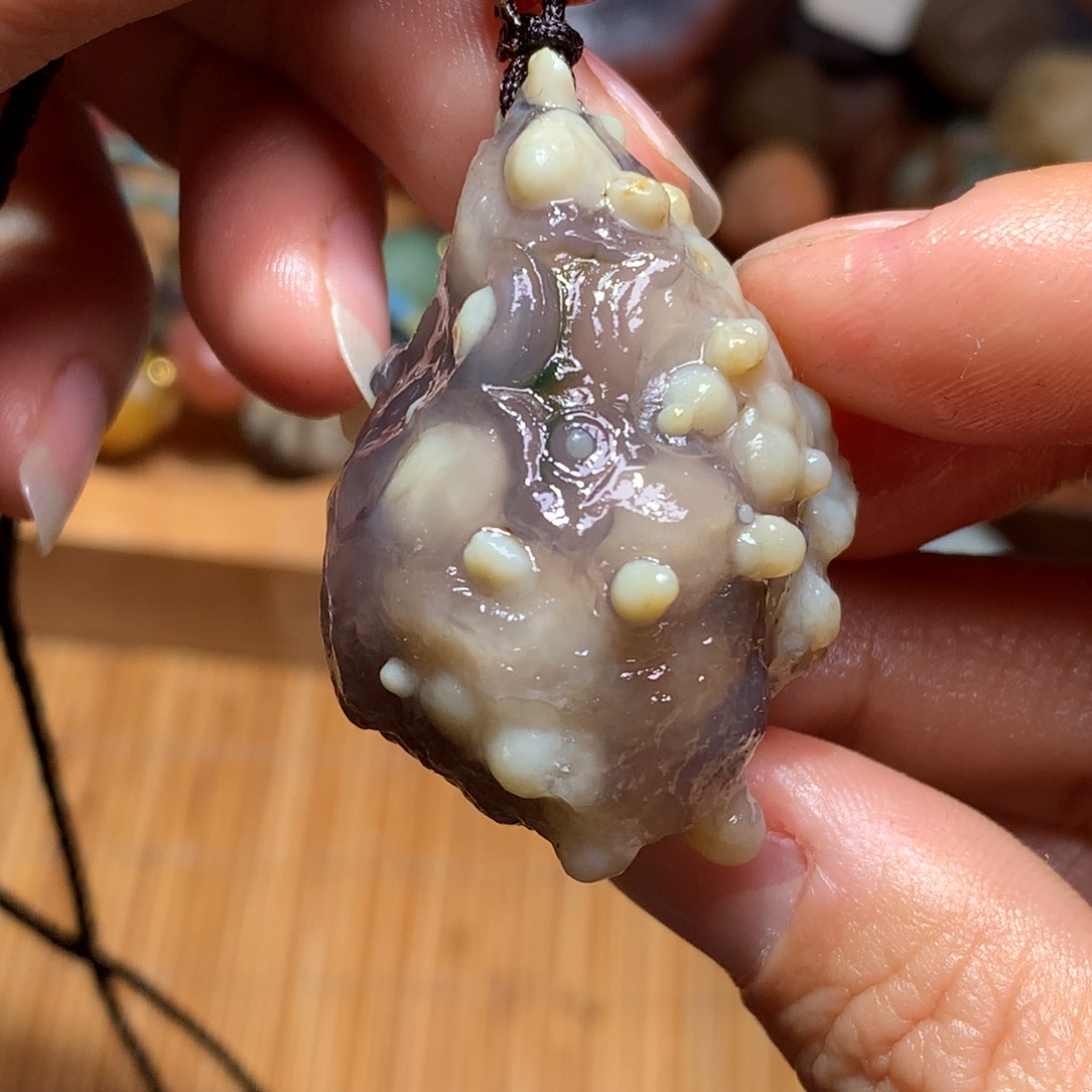 未镶嵌玛瑙/玉髓珠宝半成品