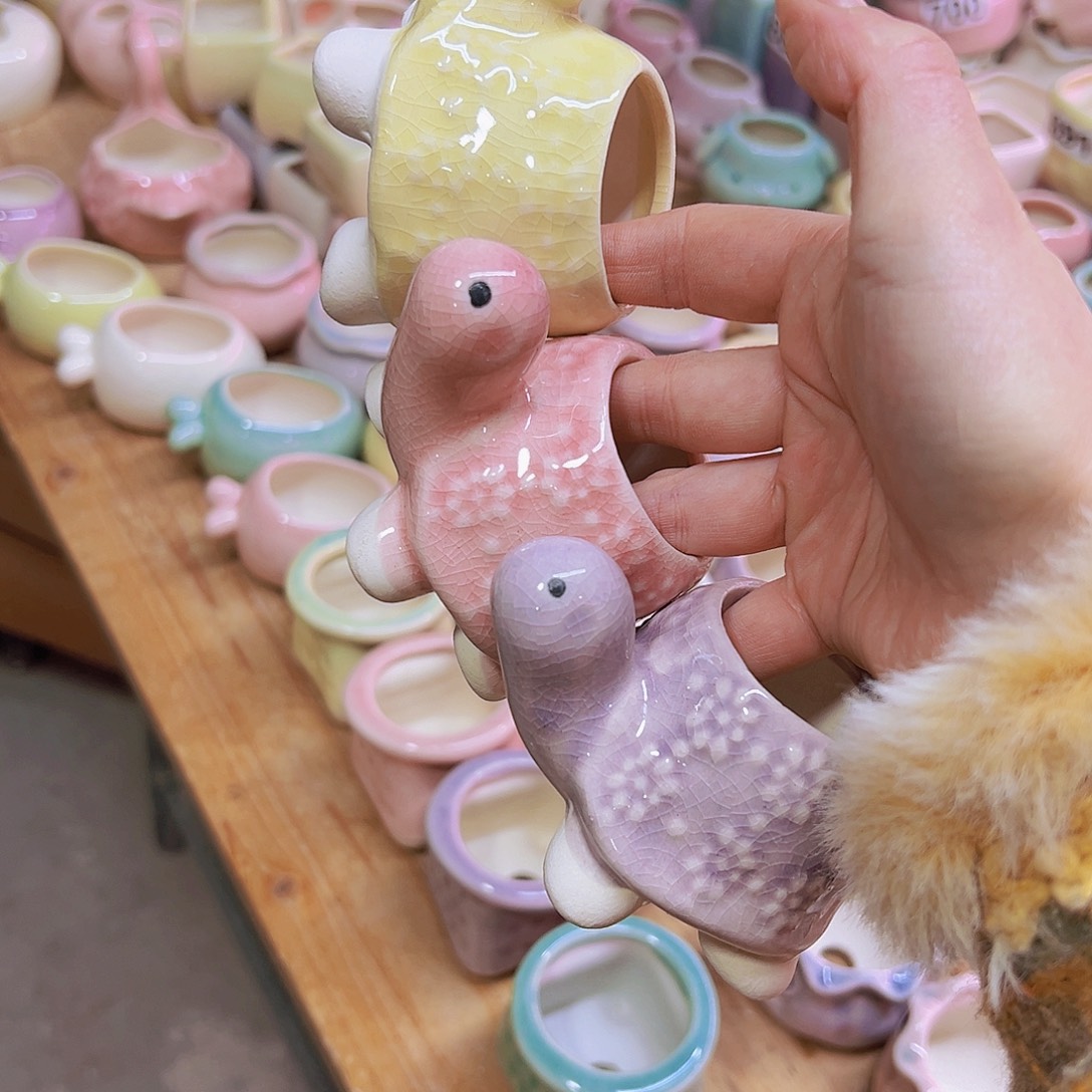 陶瓷花盆当场凑满12包邮