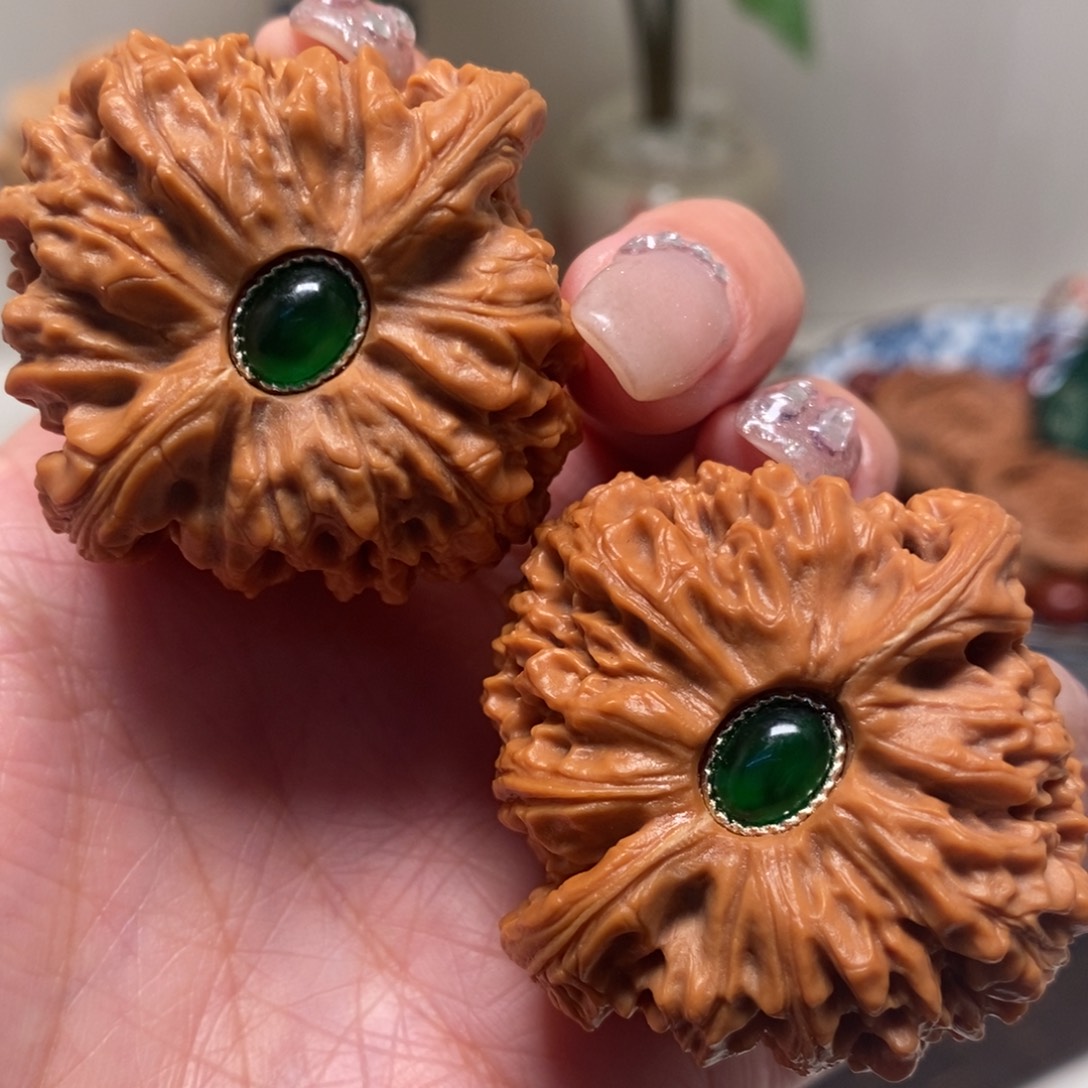 把件文玩核桃43尺寸全品南江石