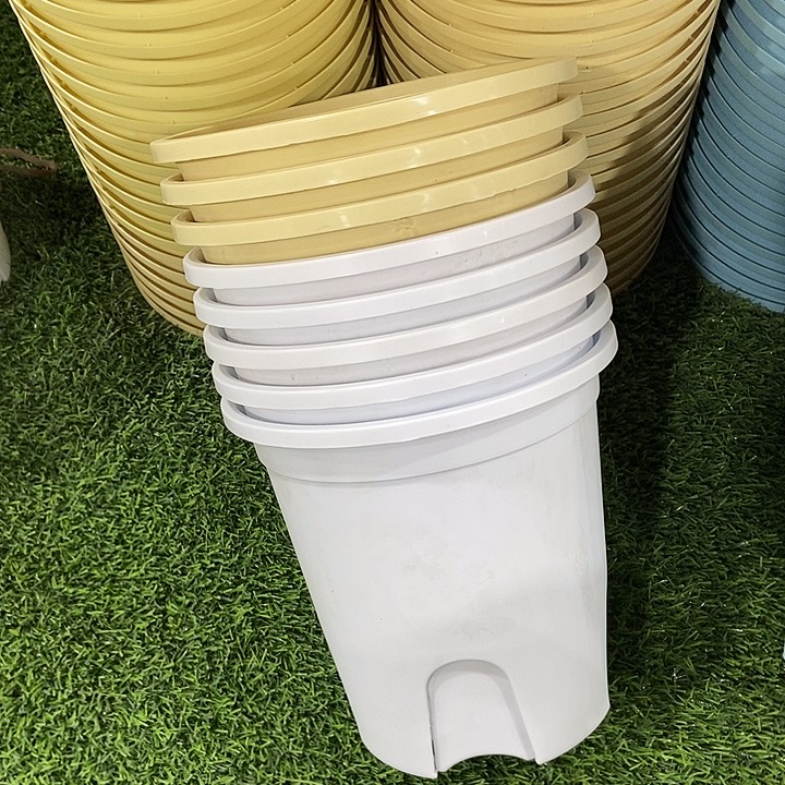 塑料四季盆180口径13元8个不带拖