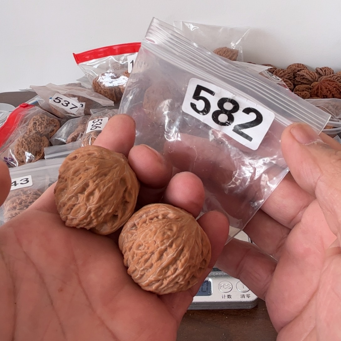 吊坠文玩核桃铁锤38