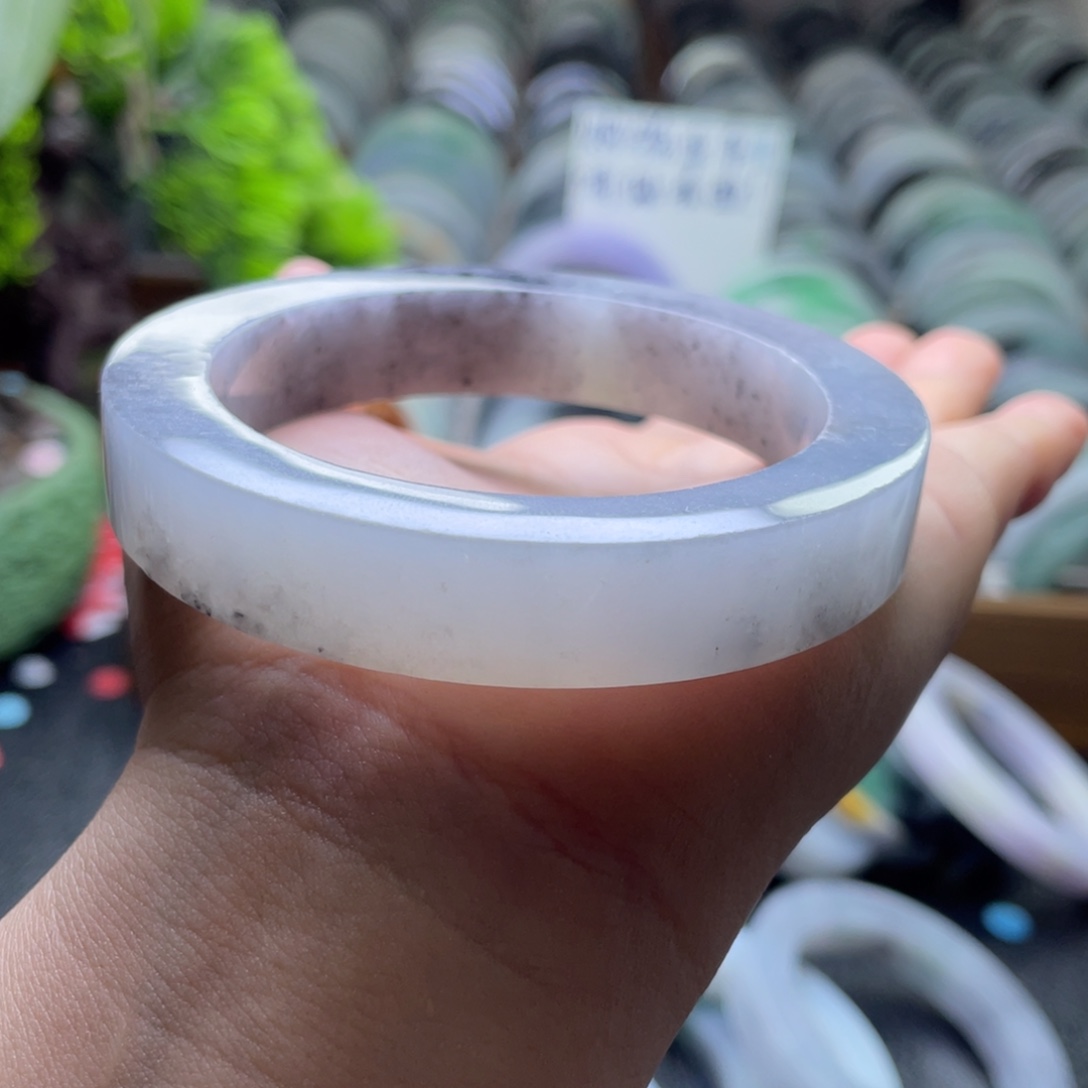 定制翡翠未镶嵌纯天然翡翠手镯定制